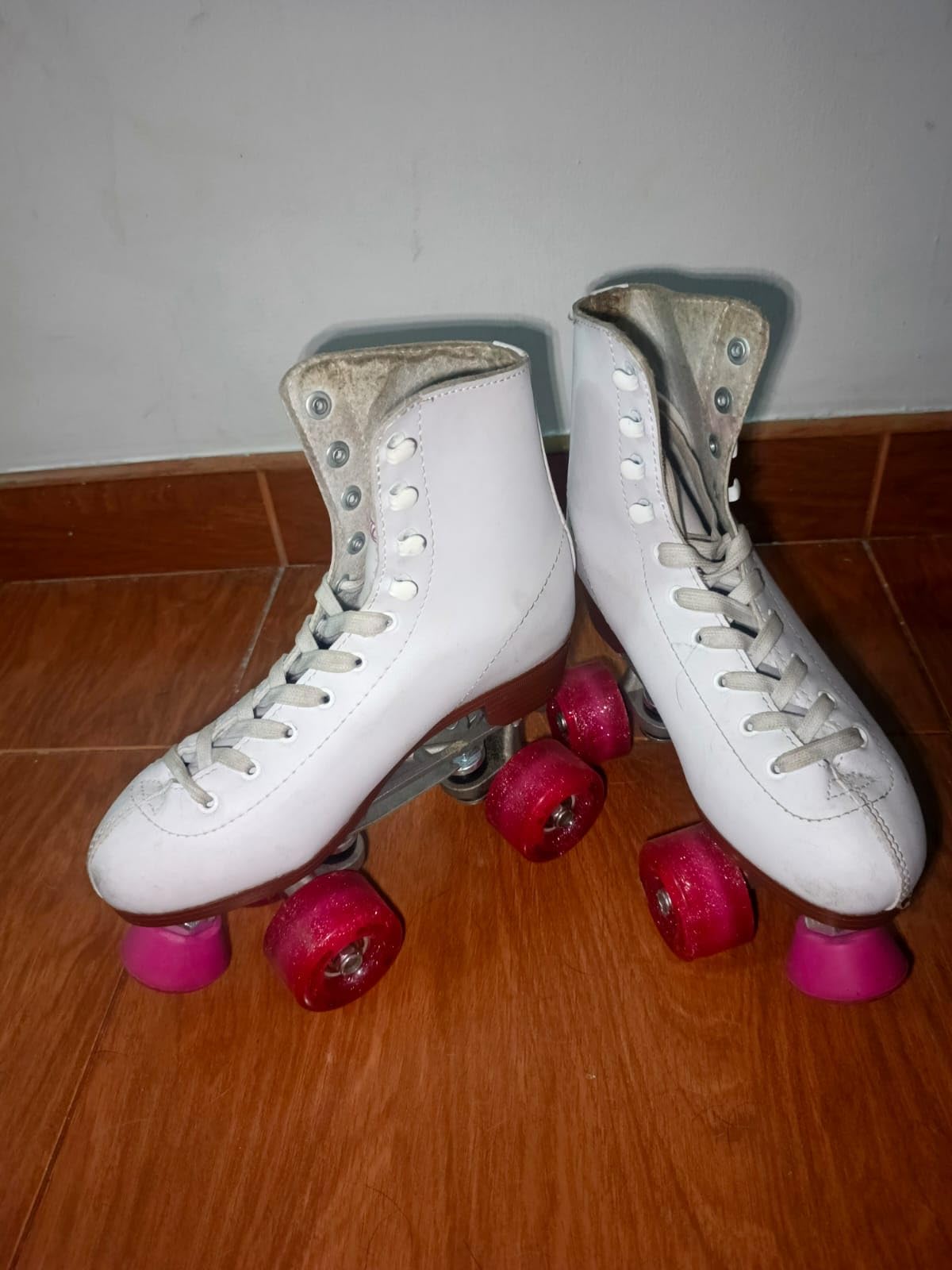 Classic Quad Roller Skates for Women & Men - Durable & Top Performance, Adjustable High-Top Boots for Safe Indoor/Outdoor Roller Derby-60mm PU Wheels & Semi-Precision Bearings customer photo 2