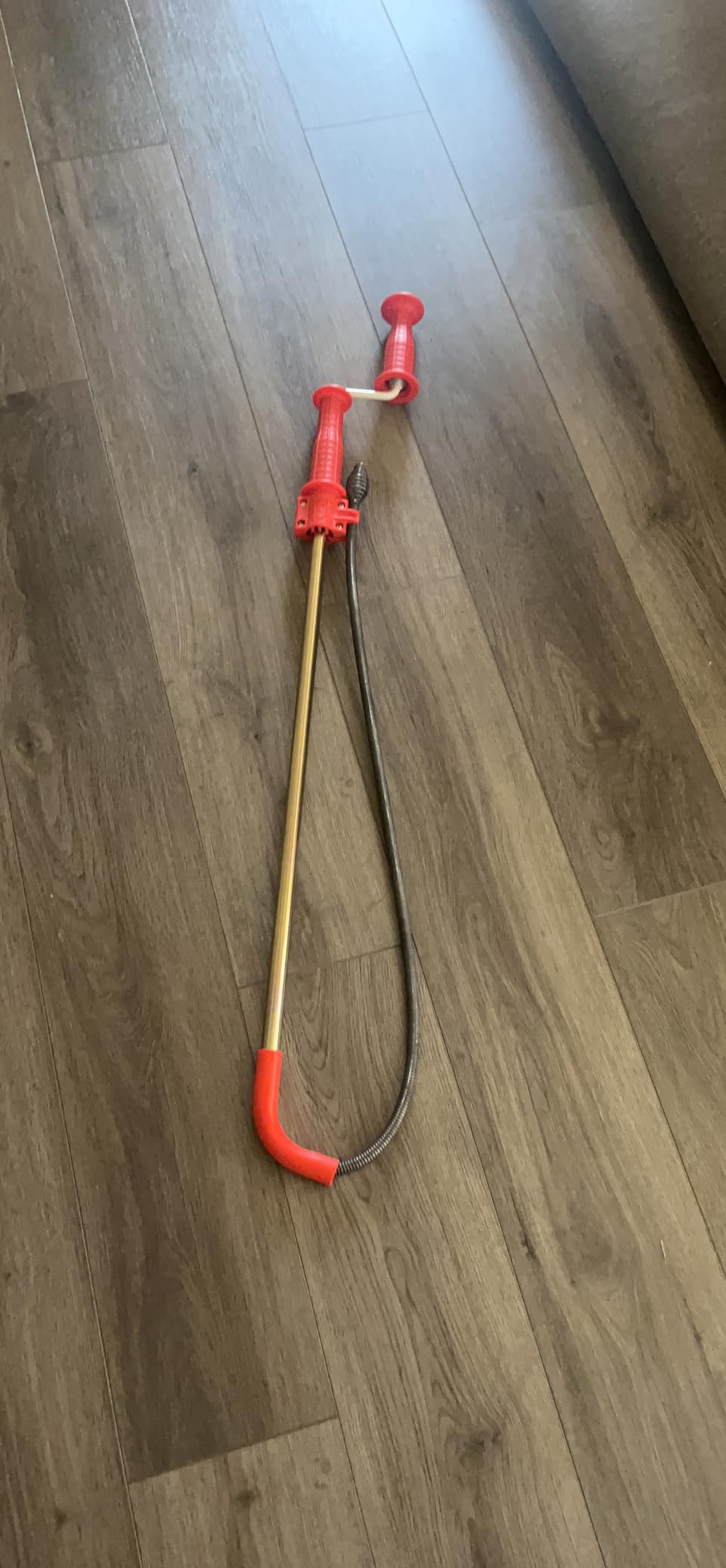 RIDGID 59787 Model K-3 Toilet Auger with Unclogging 3-Foot Snake and Bulb Head customer photo 2