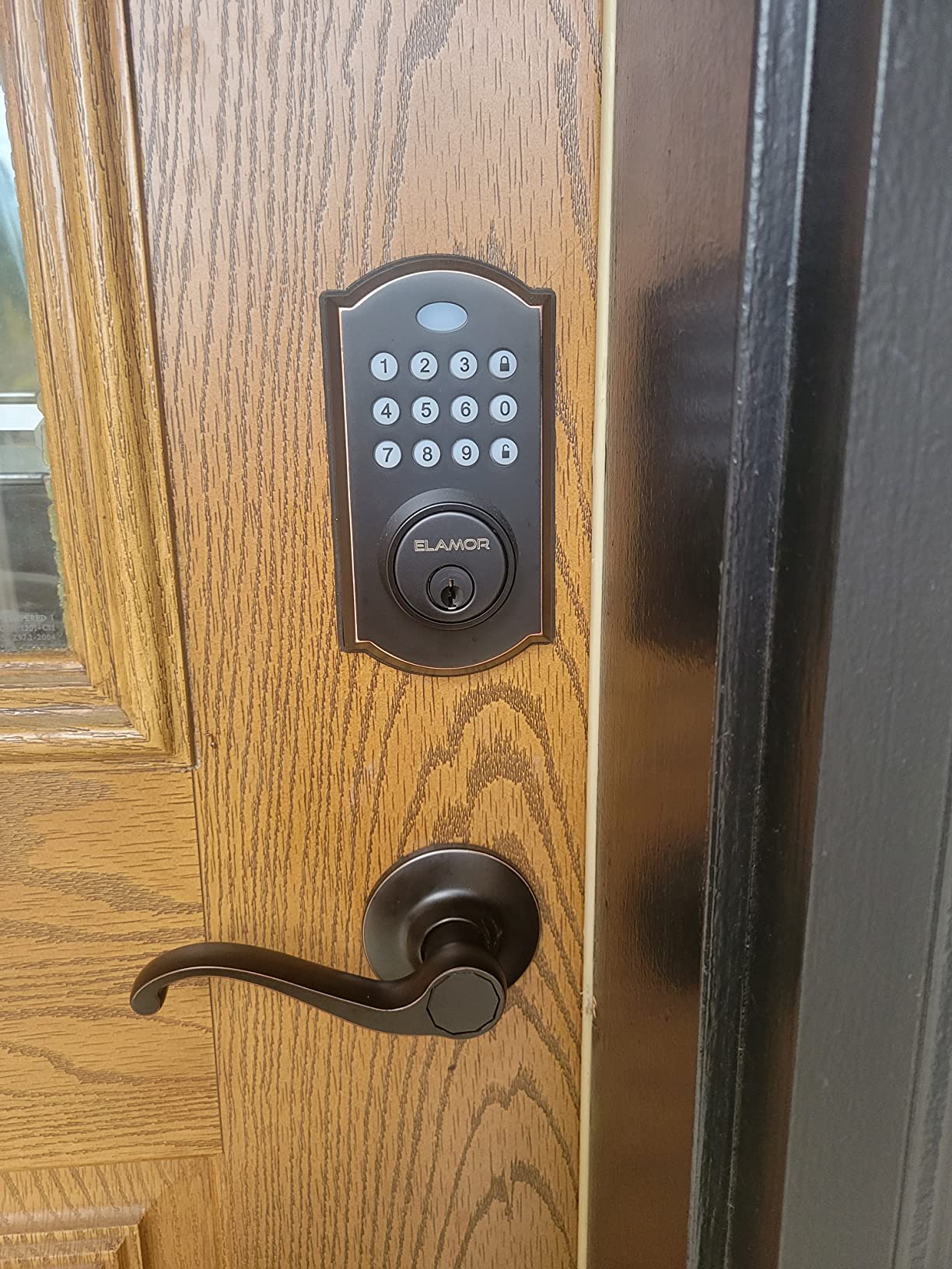 Design House Scroll Passage Hall and Closet Door Lever, Polished Brass, 6.375 in x 1.88 in x 2.625 in customer photo 2