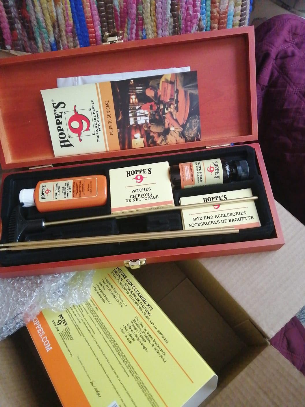 Hoppe'sHoppes, Rifle & Shotgun Cleaning Kit w/Handle, Box customer photo 1