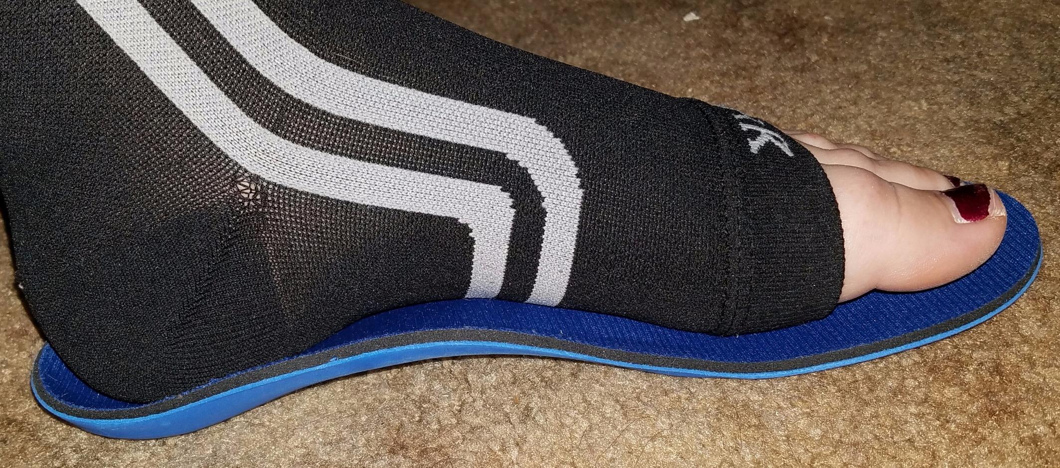 PowerStep Pinnacle Insoles, Orthotics for Plantar Fasciitis Relief, Made in USA Orthotic Insoles, Arch Support Inserts with Moderate Pronation, #1 Podiatrist Recommended customer photo 2