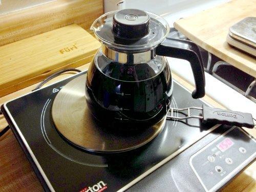 Melitta 52 oz. Pour-Over Coffee Brewer with Glass Carafe, Black customer photo 1