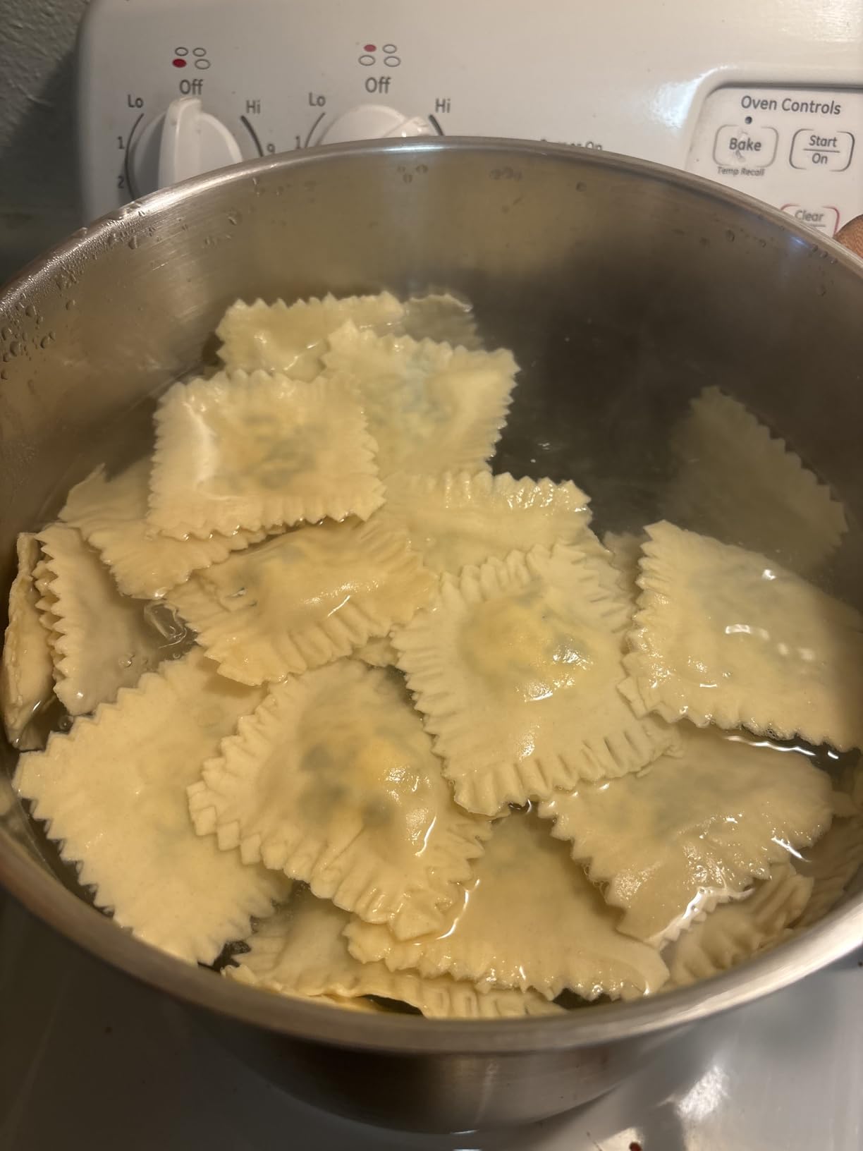 Fantes Ravioli Maker Stamp Set, Square Stamp with Wooden Handle and Fluted Edge, 2.75-Inch, The Italian Market Original since 1906 customer photo 2