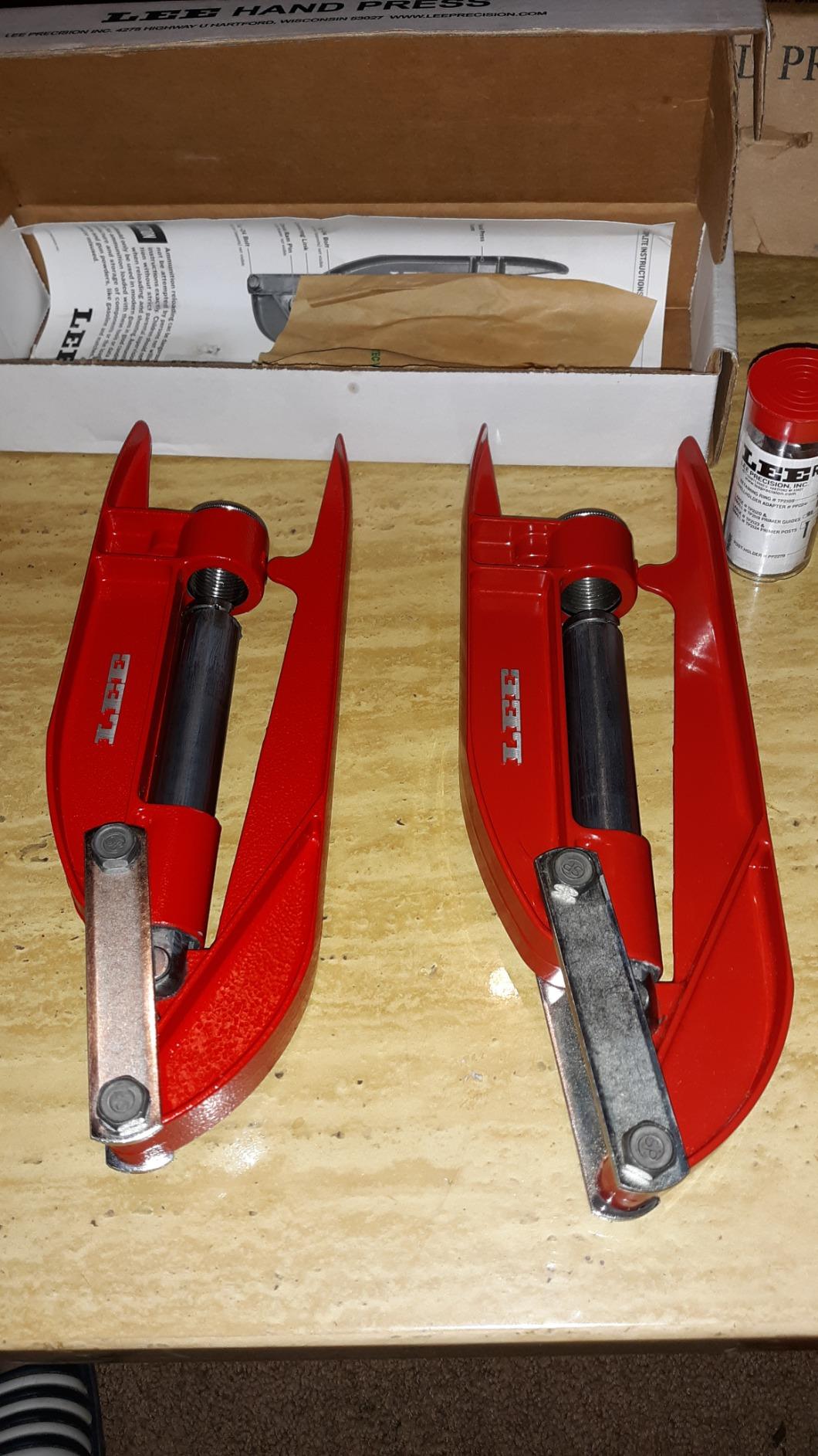 Lee Precision 90685 Cast Iron Reloading Hand Press Only (Red) customer photo 2