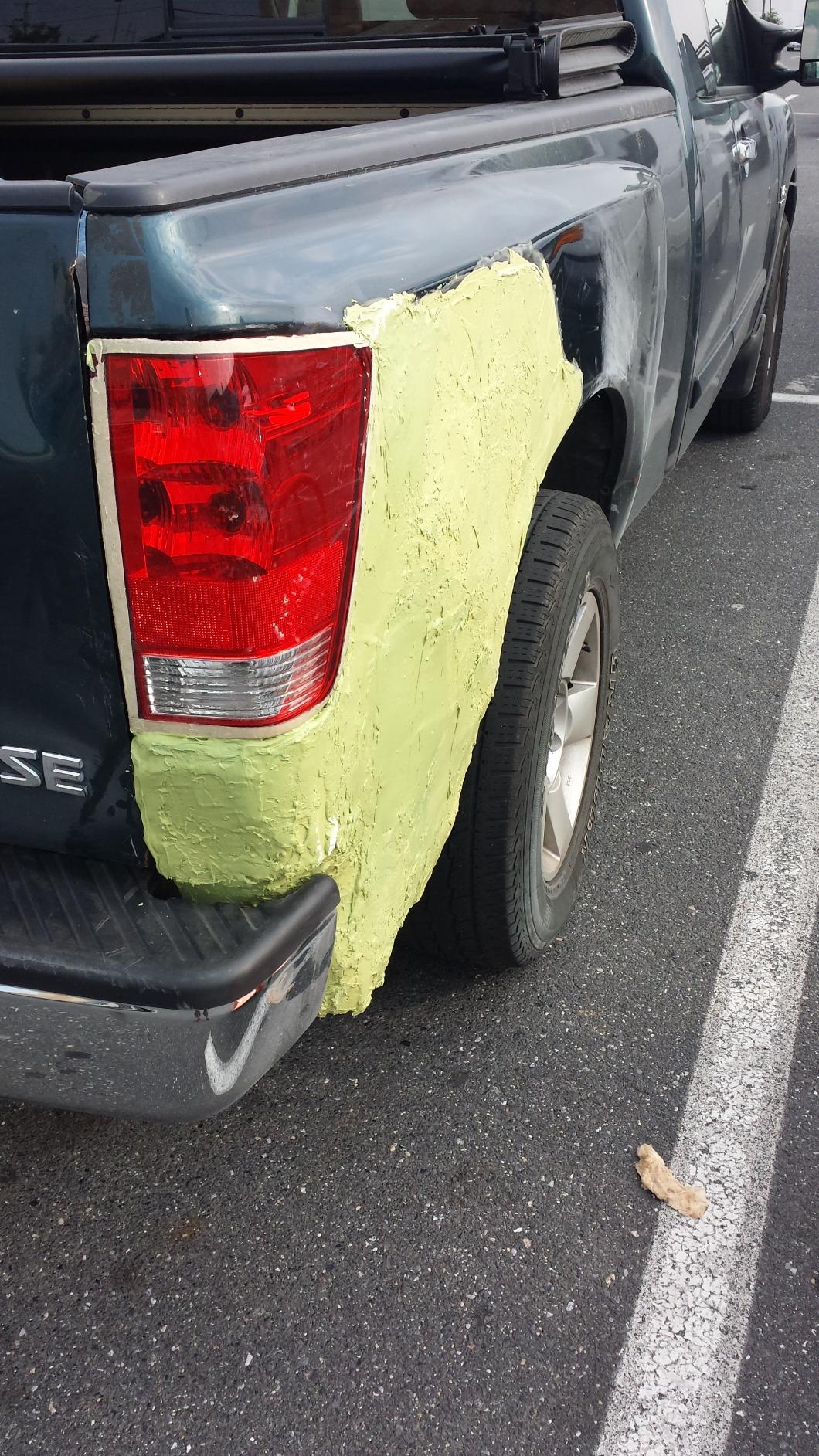 Rage Gold Body Filler for Fiberglass, Aluminum & More - Stain-Resistant Filler - 128 Fl Oz customer photo 2