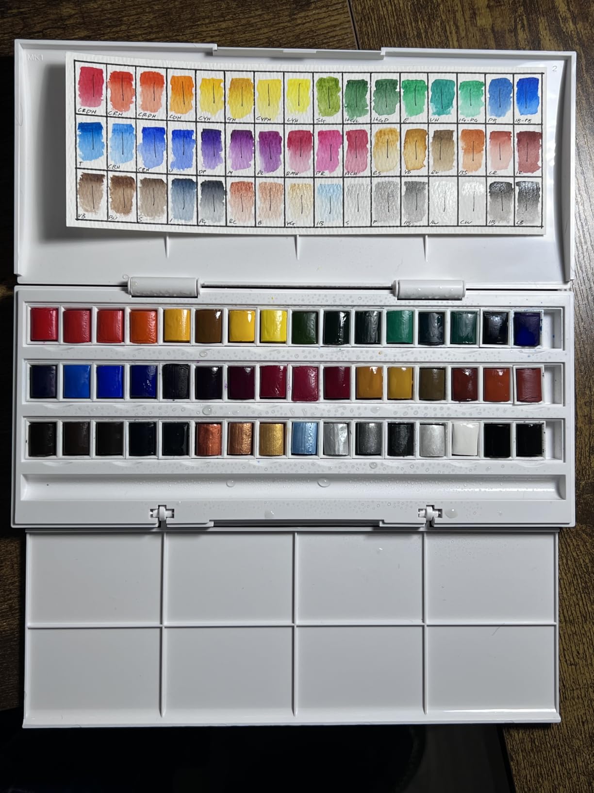 Winsor & Newton Cotman Watercolor Paint Set, Studio Set, 24 Half Pans customer photo 2