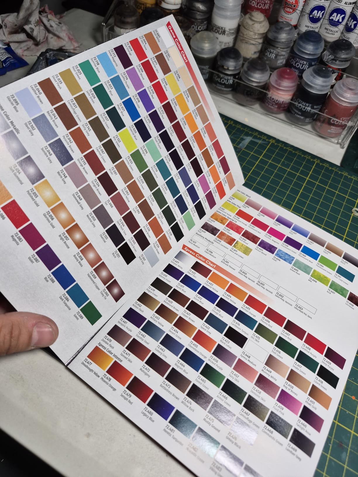 Vallejo - Game Color Introduction Set | Starter Set for Fantasy and Wargame Figures | 16 Bottles x 18 ml (0.60 fl.oz.) customer photo 2