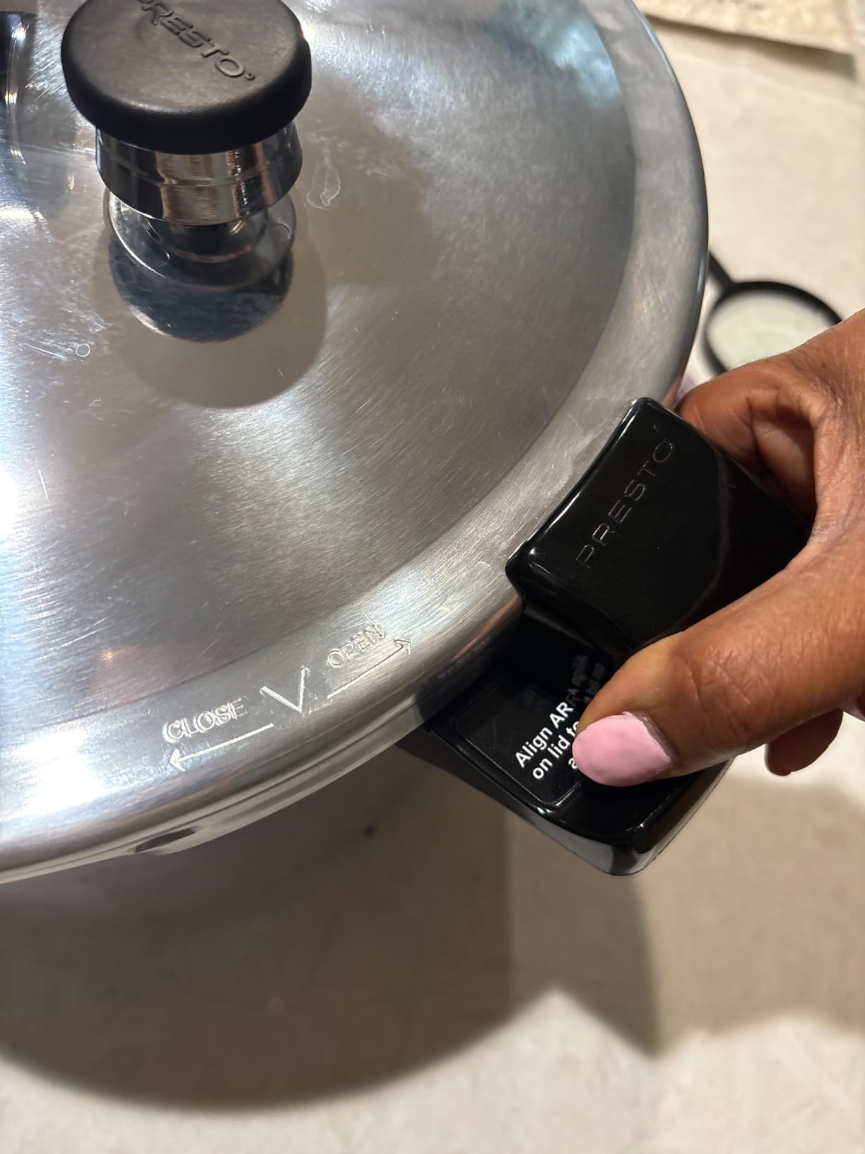 Presto 01755 16-Quart Aluminum Pressure Cooker/Canner, Silver customer photo 2