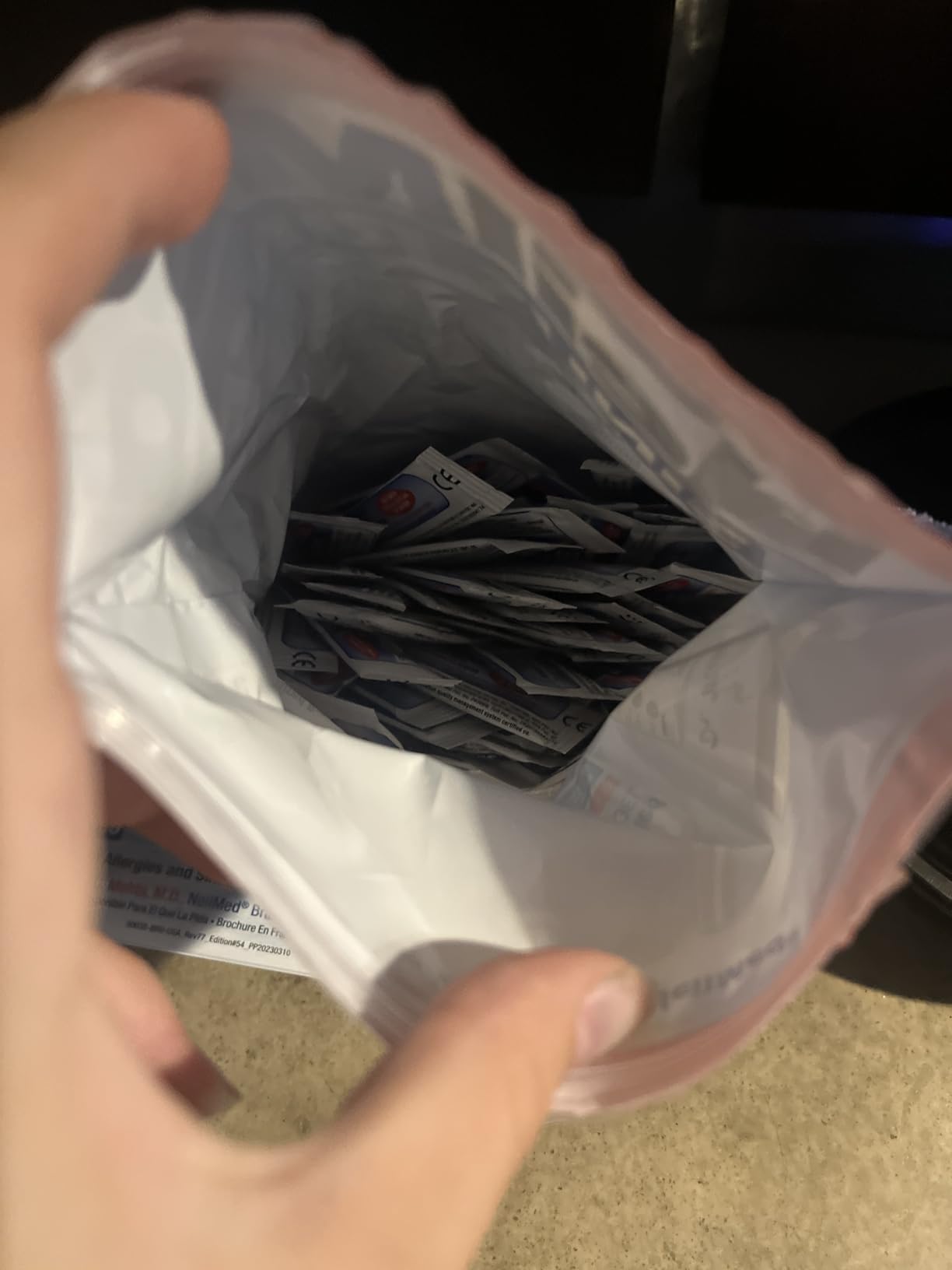 NeilMed Sinus Rinse - A Complete Sinus Nasal Rinse Kit, 50 count (Pack of 1) Count may vary customer photo 1