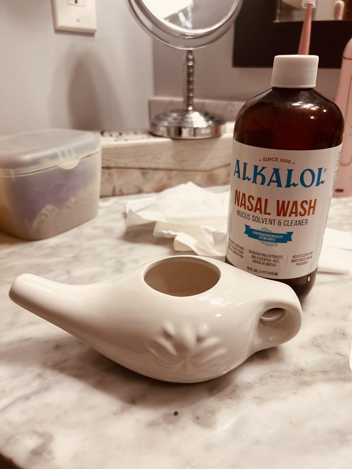 Himalayan Chandra Porcelain Neti Pot customer photo 1
