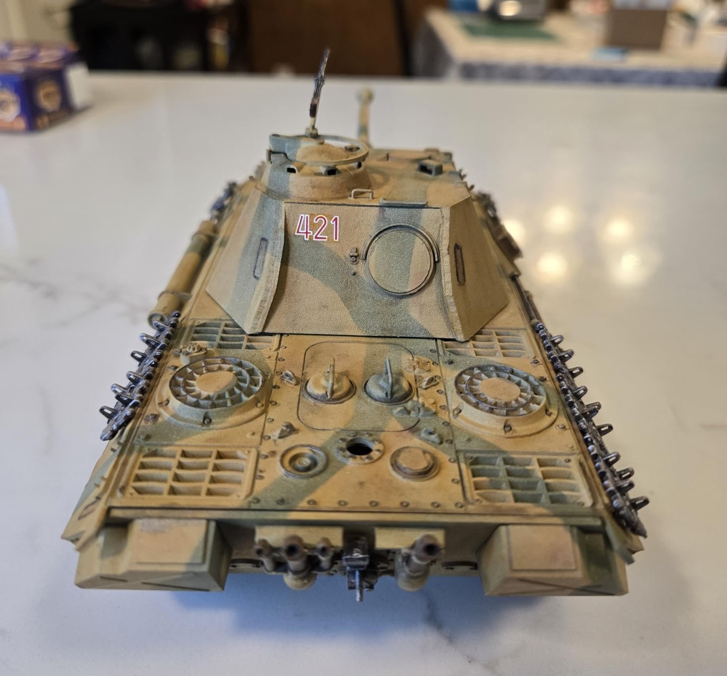 Tamiya Models German Pzkfw V Panther Ausf A Model Kit customer photo 2