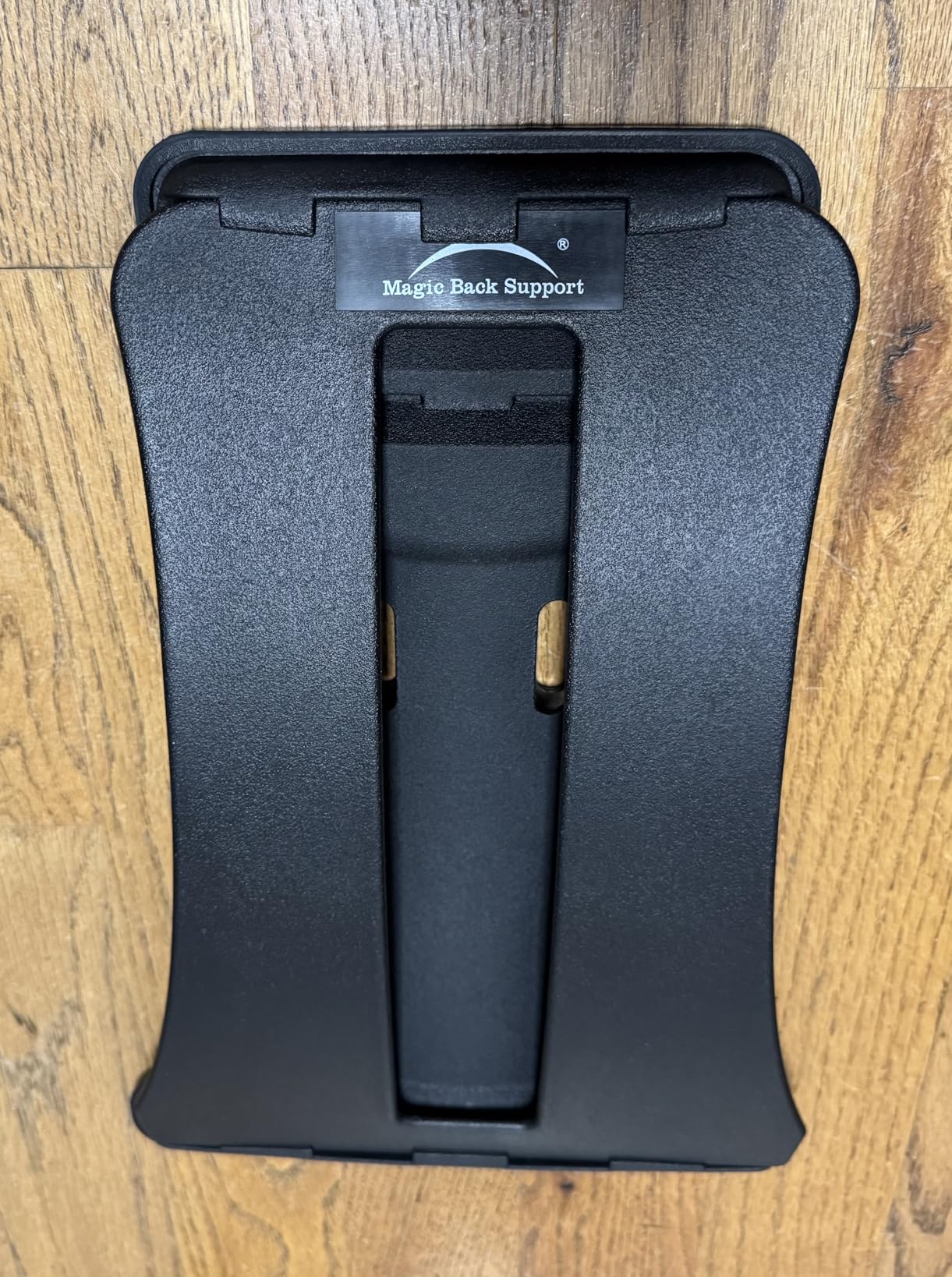 Back Magic Multi-Level Back Stretching Device, Back Alignment Device, Lumbar Stretcher Spinal, Lower and Upper Muscle Pain Relief (Black) customer photo 1