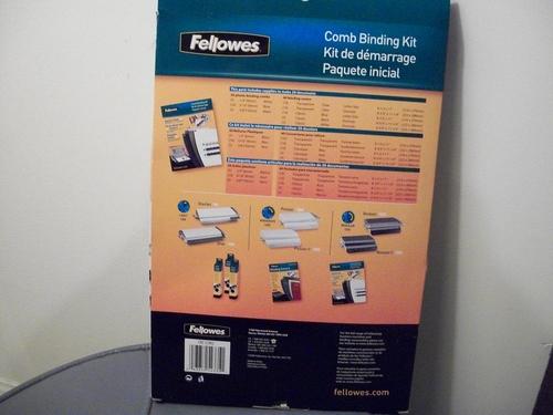 Fellowes Galaxy E Electric Comb Binding Machine customer photo 2