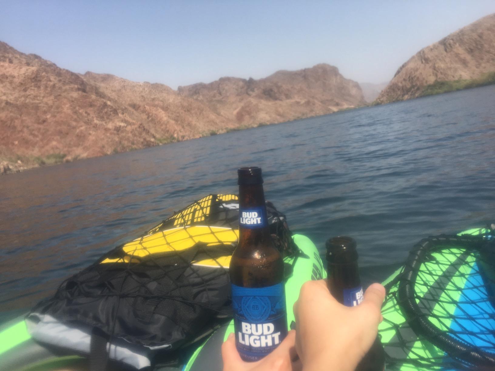 INTEX Challenger Inflatable Kayak Series: Includes Deluxe 86in Kayak Paddles and High-Output Pump - SuperStrong PVC - Adjustable Seat with Backrest - Removable Skeg - Cargo Storage Net customer photo 2