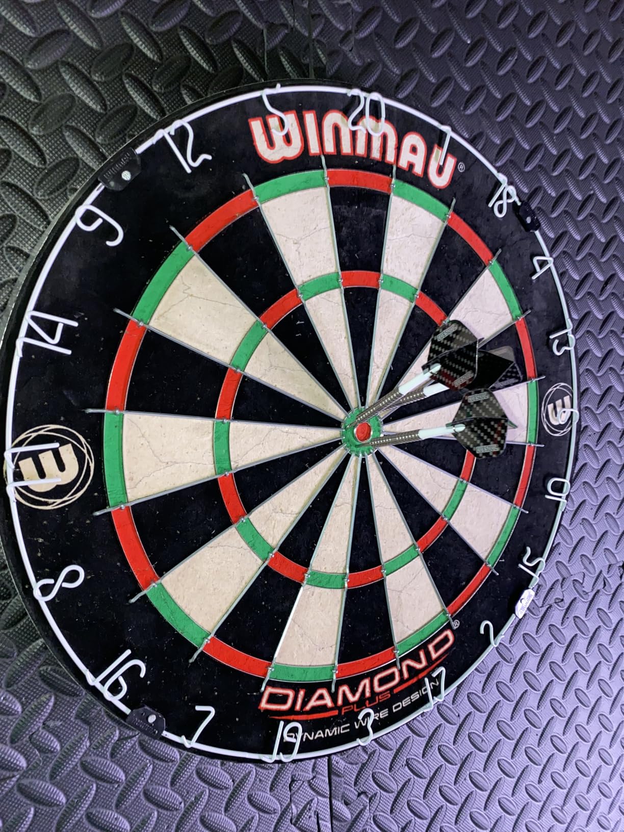 Winmau Diamond Plus Dart Board - Professional Darts Accessories - Variety of Options customer photo 2