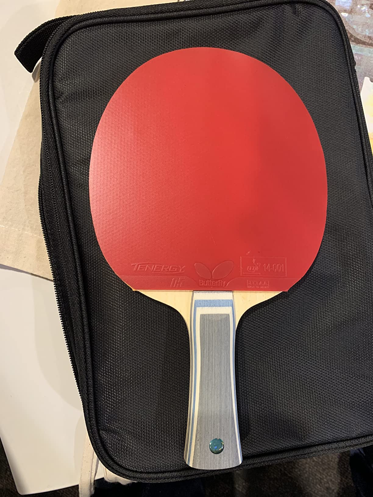 Butterfly Tenergy 05 Table Tennis Rubber | 1.7, 1.9, or 2.1 mm | Red or Black | 1 Sheet | Professional Table Tennis Rubber customer photo 1