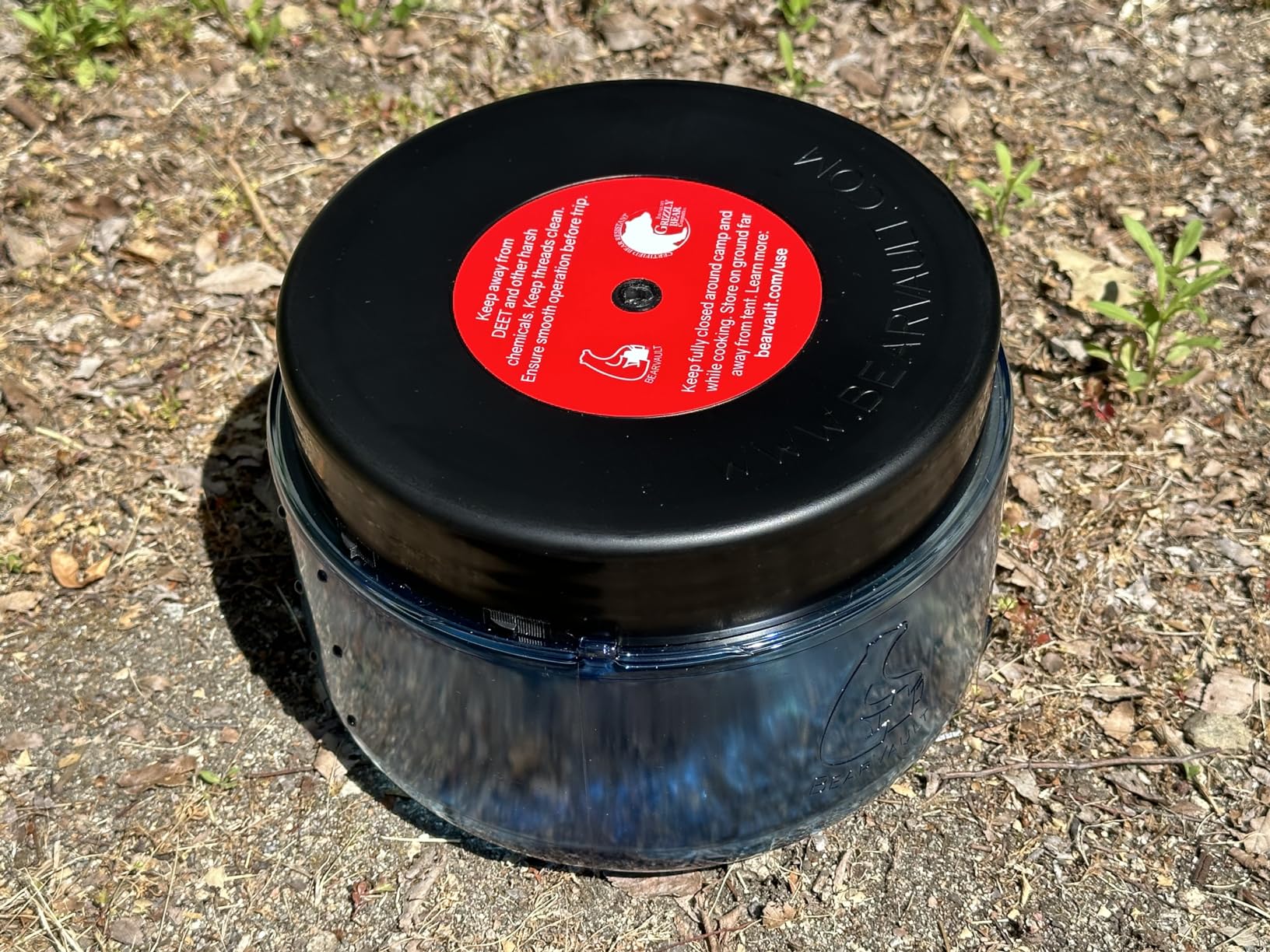 BearVault Canister for Backpacking. 4 Sizes: BV500, BV475, BV450, BV425. Bear-Resistant Food Container for Camping, Hiking, Fishing, Hunting, Bikepacking. BearVault is Bear Safe! customer photo 2
