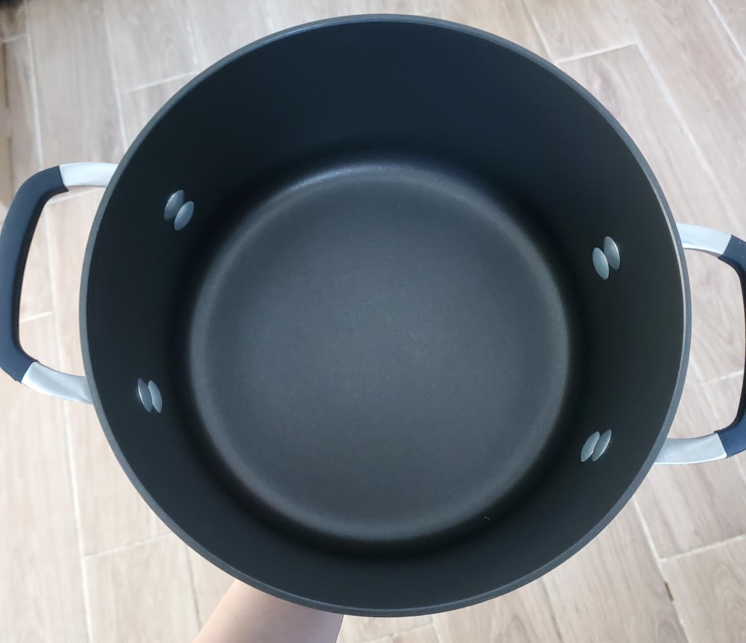 Calphalon 10-Piece Non-Stick Kitchen Cookware Set Black Pots & Pans with Stay-Cool Stainless Steel Handles Hard-Anodized Aluminum for Even Heating customer photo 2