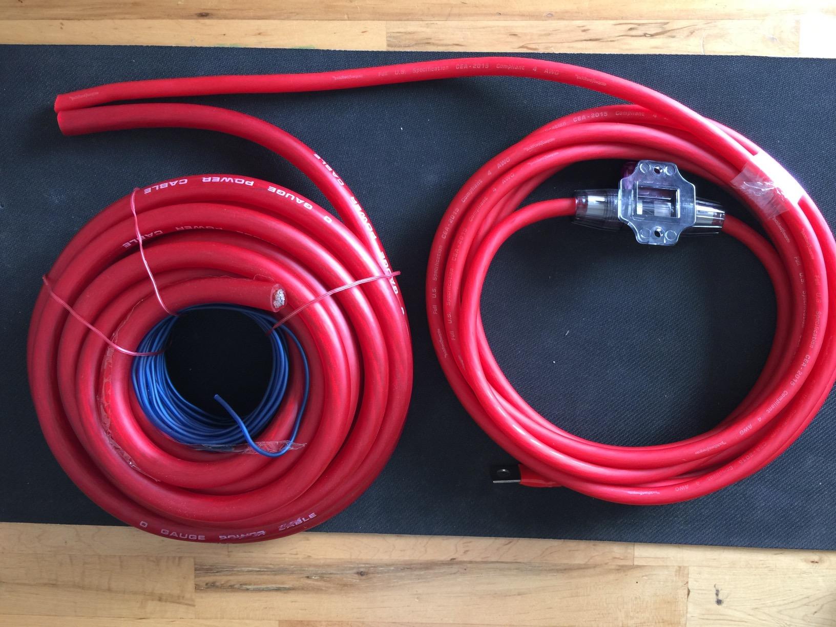 Rockford Fosgate 4 Awg Power Installation Kit customer photo 1