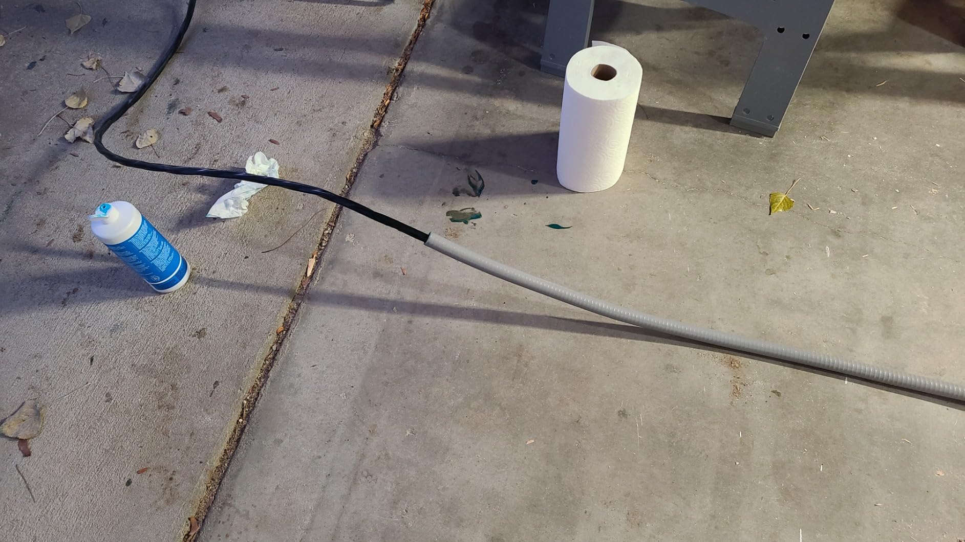 Ideal Electrical 31-378 Aqua-Gel II Electrical Pulling Lubricant - 1-Quart Squeeze Bottle, Blue, 32 Fl Oz customer photo 1