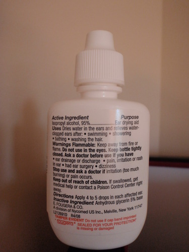 Ear-Water Drying Aid, 1 fl oz (29.57 ml) customer photo 1