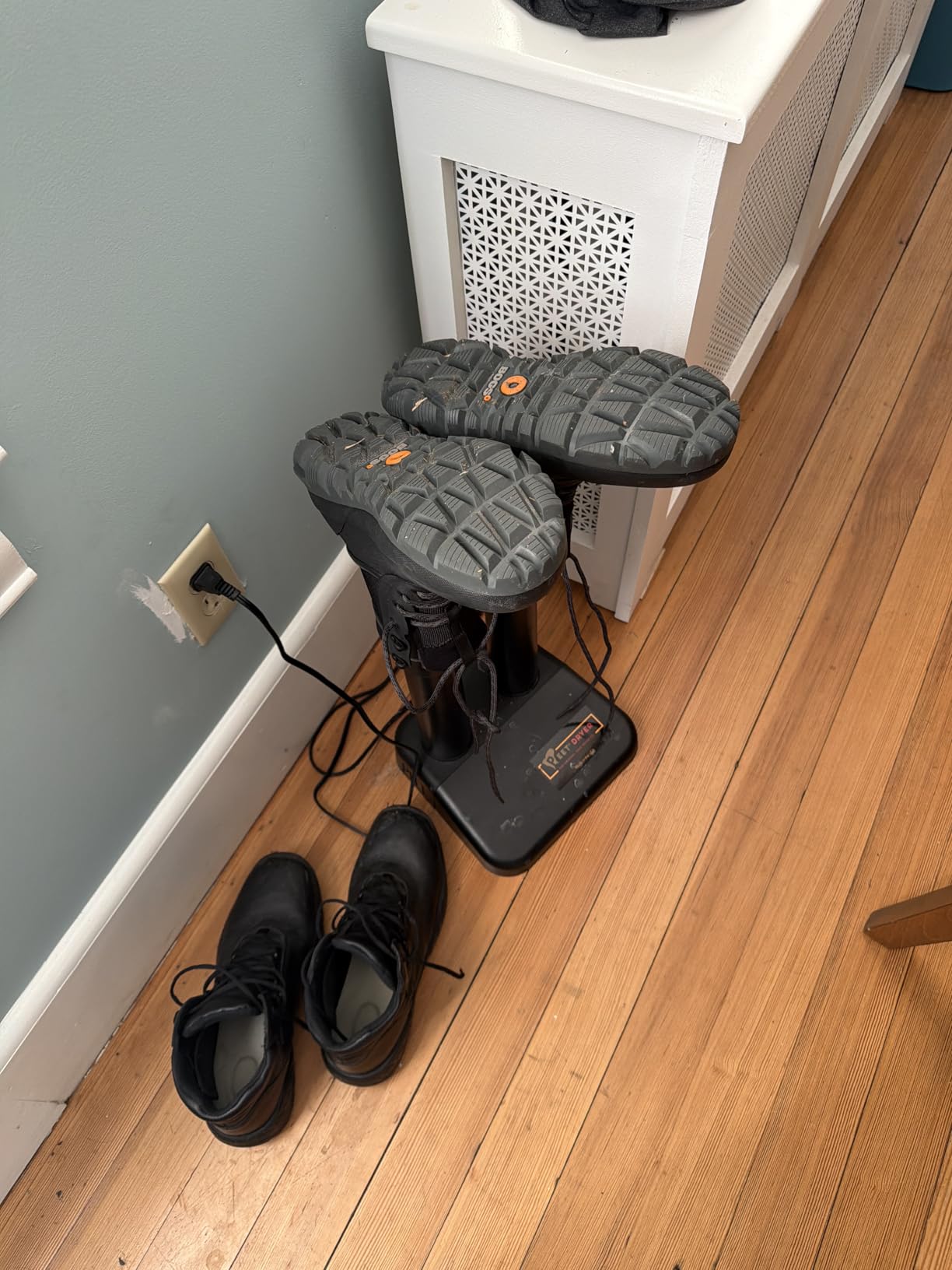 PEET Original Dryer, Electric Shoe Dryer, Effective Drying for Work Boots & Outdoor Gear, Athletic Gear, Portable, Silent & Energy-Efficient, Made in USA customer photo 1