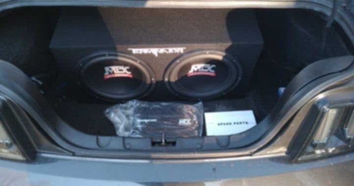 MTX Dual 12-Inch Subwoofers with Loaded Enclosure, 1200W Max Power, 400W RMS, Terminator - Car Audio Subwoofer and Speaker System with Deep Bass Sound customer photo 1