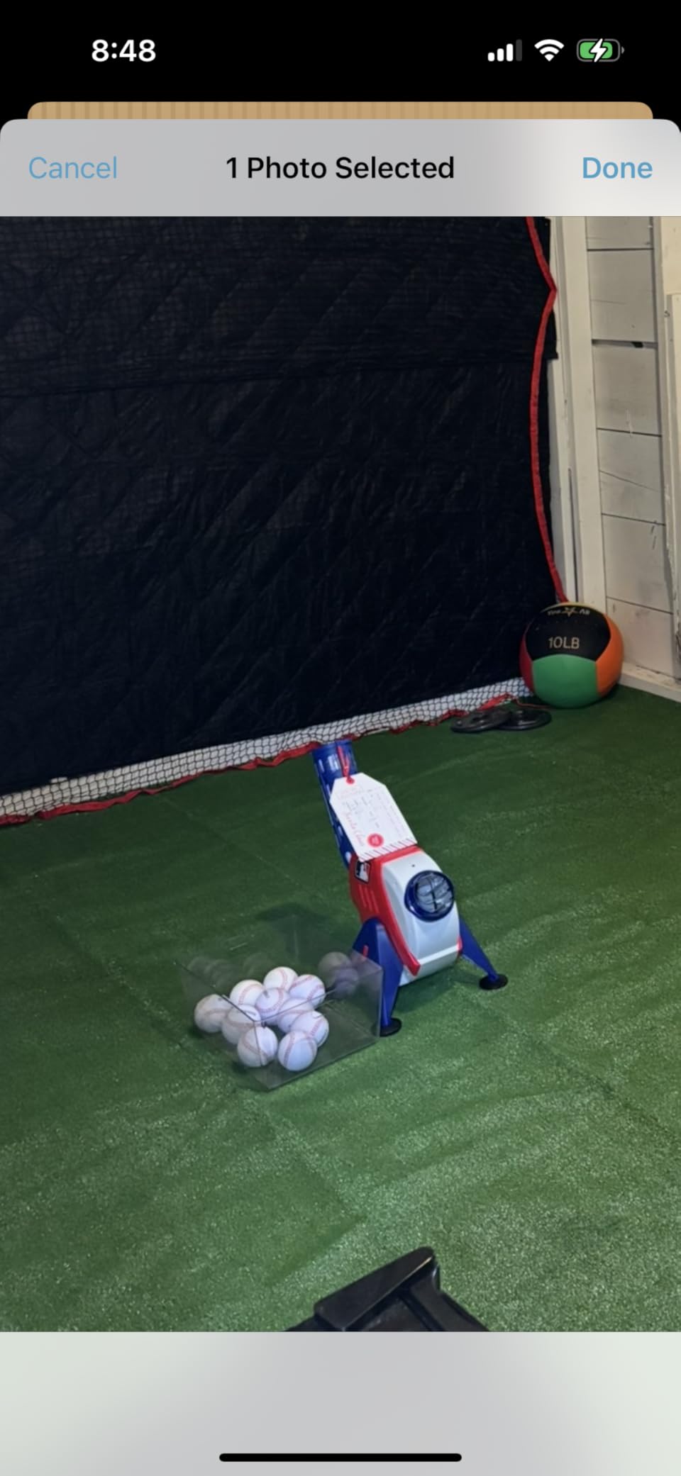 Franklin Sports Kids Pitching Machine - Plastic Baseball Pitching Machine for Kids Batting Practice - MLB Power Pitcher with Adjustable Speeds customer photo 1