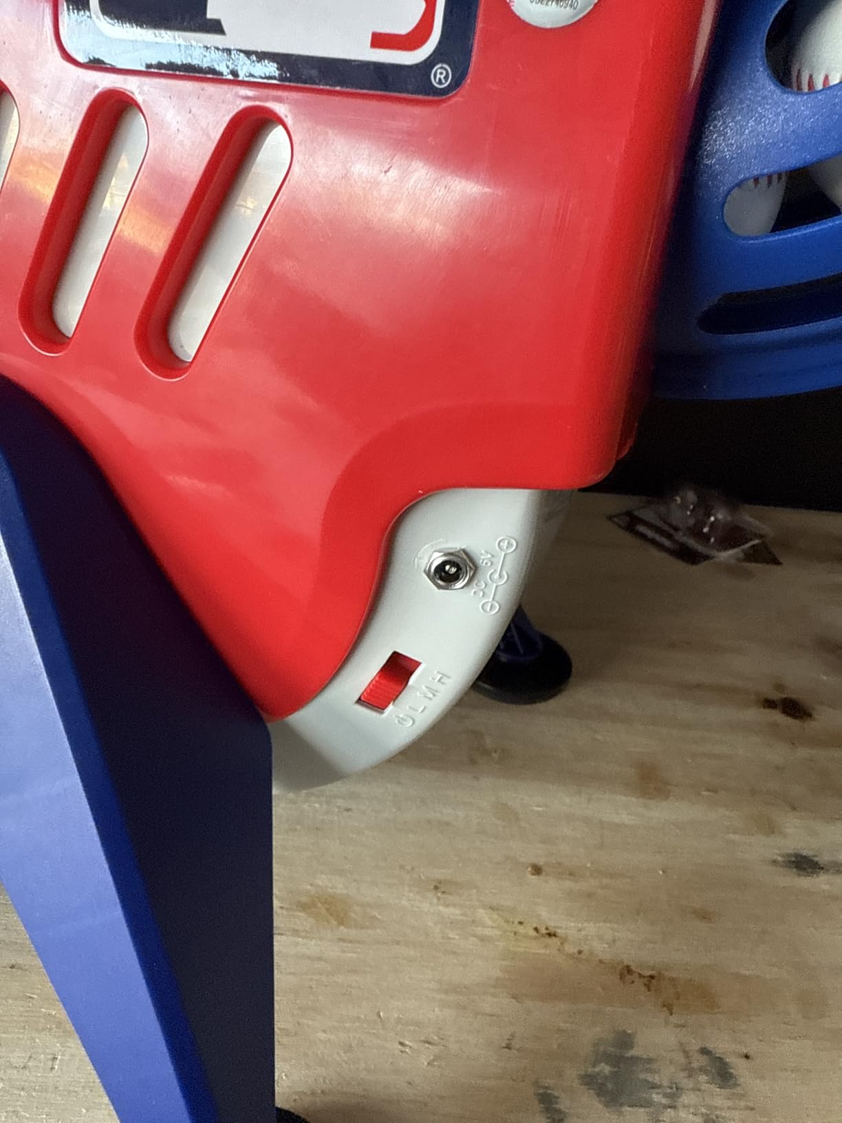 Franklin Sports Kids Pitching Machine - Plastic Baseball Pitching Machine for Kids Batting Practice - MLB Power Pitcher with Adjustable Speeds customer photo 2