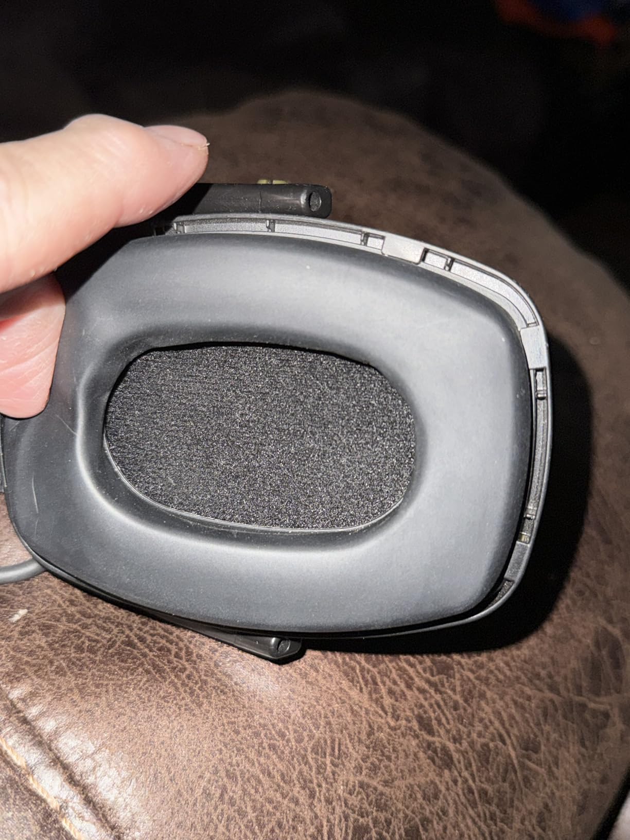 Howard Leight Impact Sport Sound Amplification Electronic Earmuff, Green (R - 01526) customer photo 2