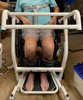 Lumex LF1600 Stand Assist, Sit to Stand Patient Lift for Elderly Seniors, Chair Transfer & Standing Support Aid customer photo 2