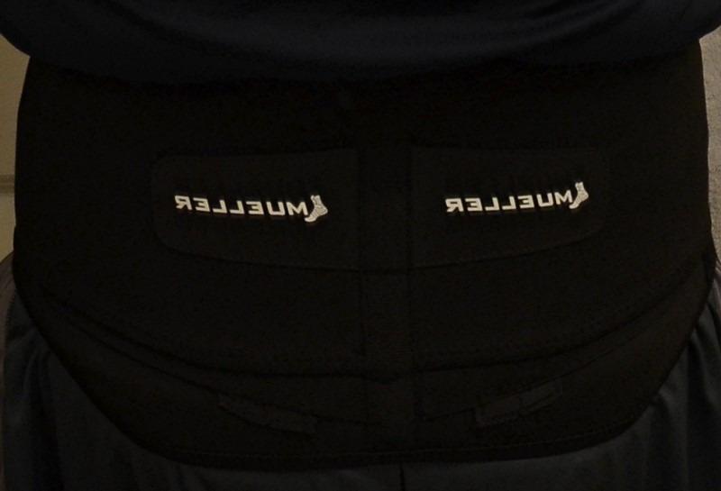 MUELLER Sports Medicine Lumbar Back Brace with Removable Pad, Ideal for Upper and Lower Back Pain, Relief & Support for Men and Women, Strains, Sciatica, Scoliosis, Black, Regular Size customer photo 2