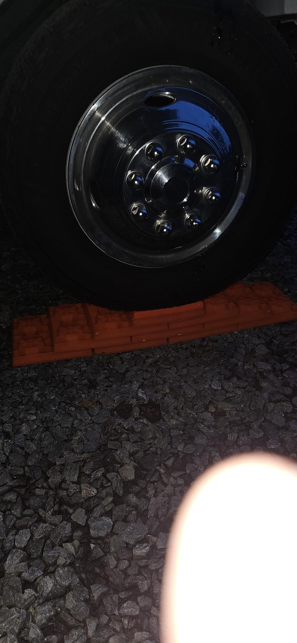 Tri-Lynx Lynx Levelers RV/Trailer/Motorhome/Vanlife Interlocking Leveling Blocks with Nylon Storage Bag, 10 Pack, Orange, Made in USA customer photo 1