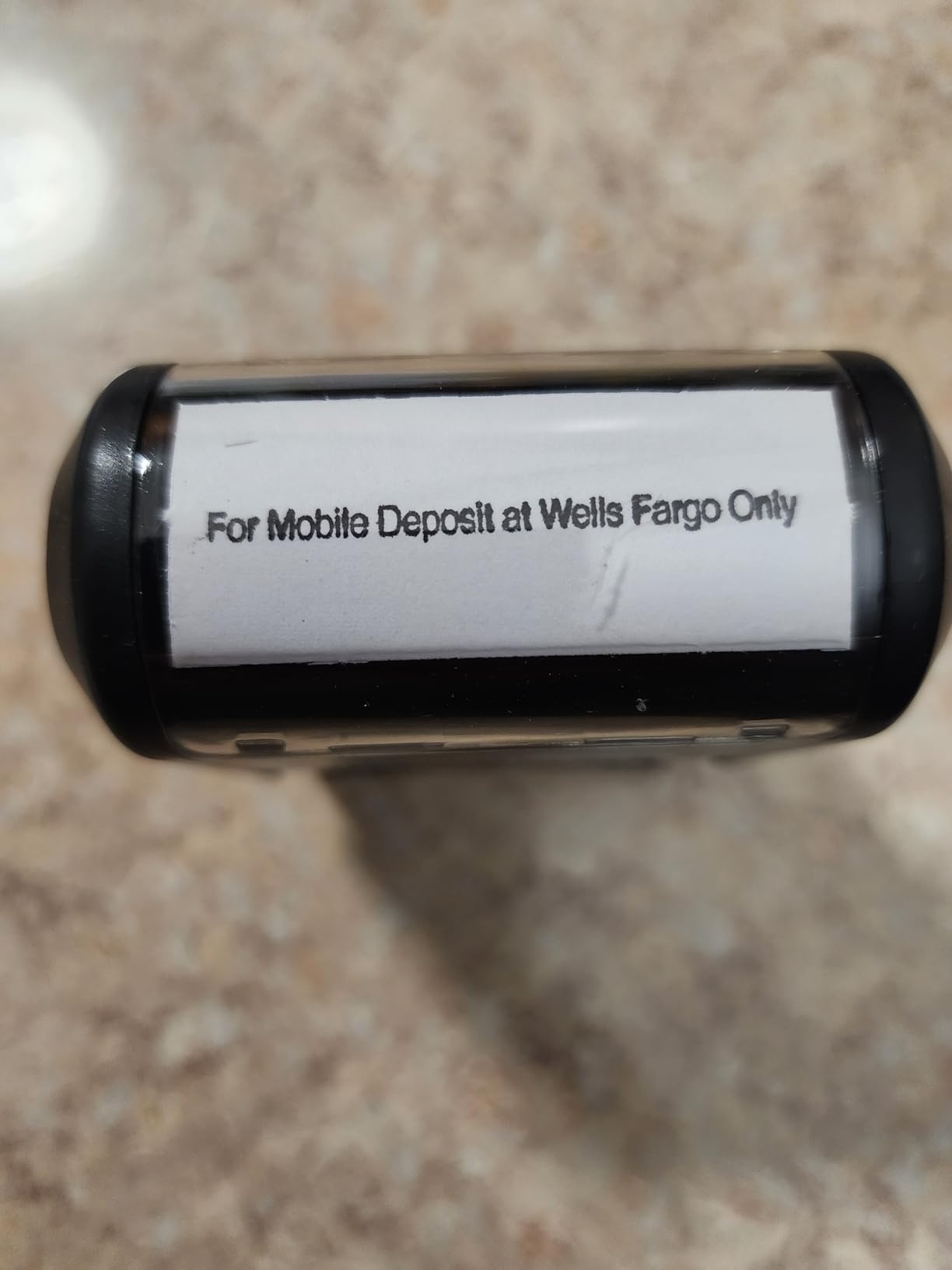 ExcelMark Custom Stamp - Clear & Crisp Impressions - Personalized Self-Inking Rubber Stamp - Use for Address Stamp and More (Small) customer photo 1