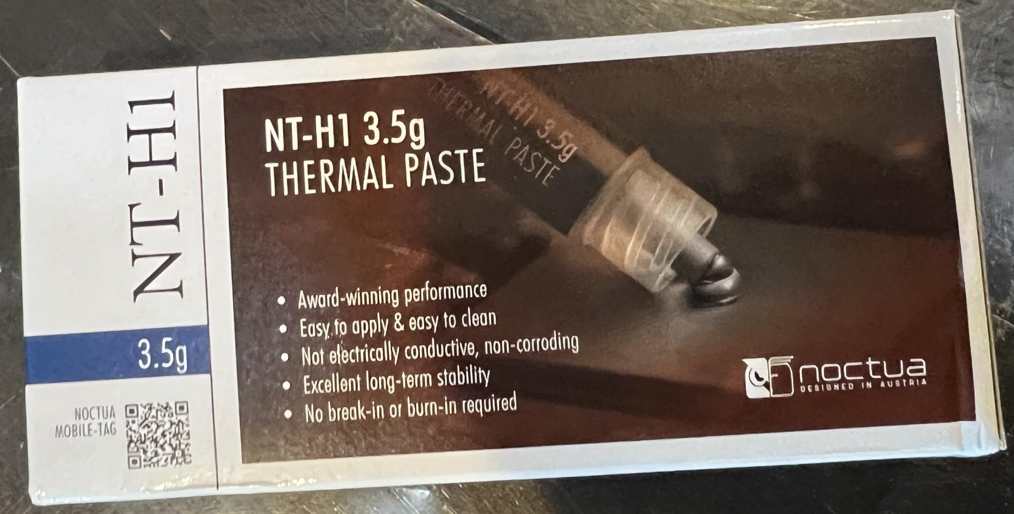 Noctua NT-H1 3.5g, Pro-Grade Thermal Compound Paste (3.5g) customer photo 1