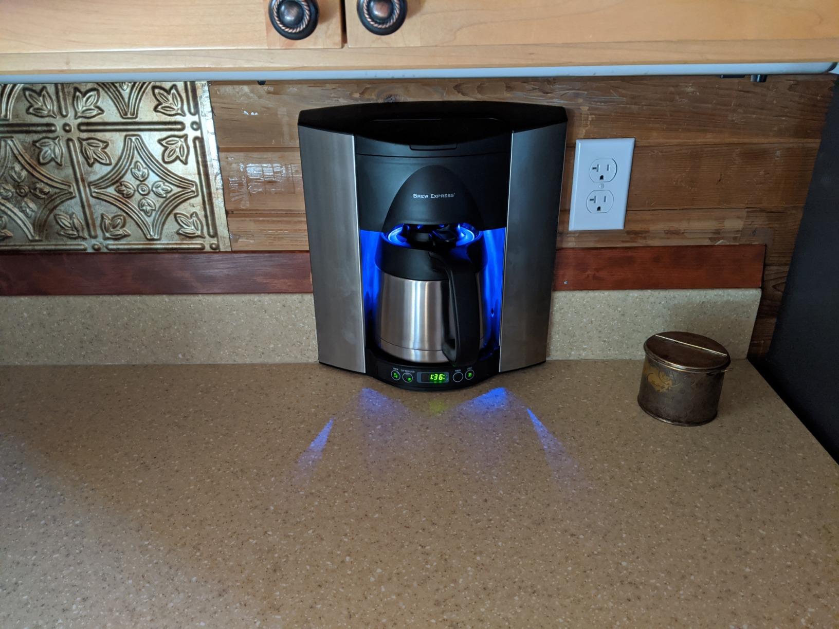 10 CUP BUILT-IN-THE-WALL - SELF FILLING COFFEE SYSTEM customer photo 1