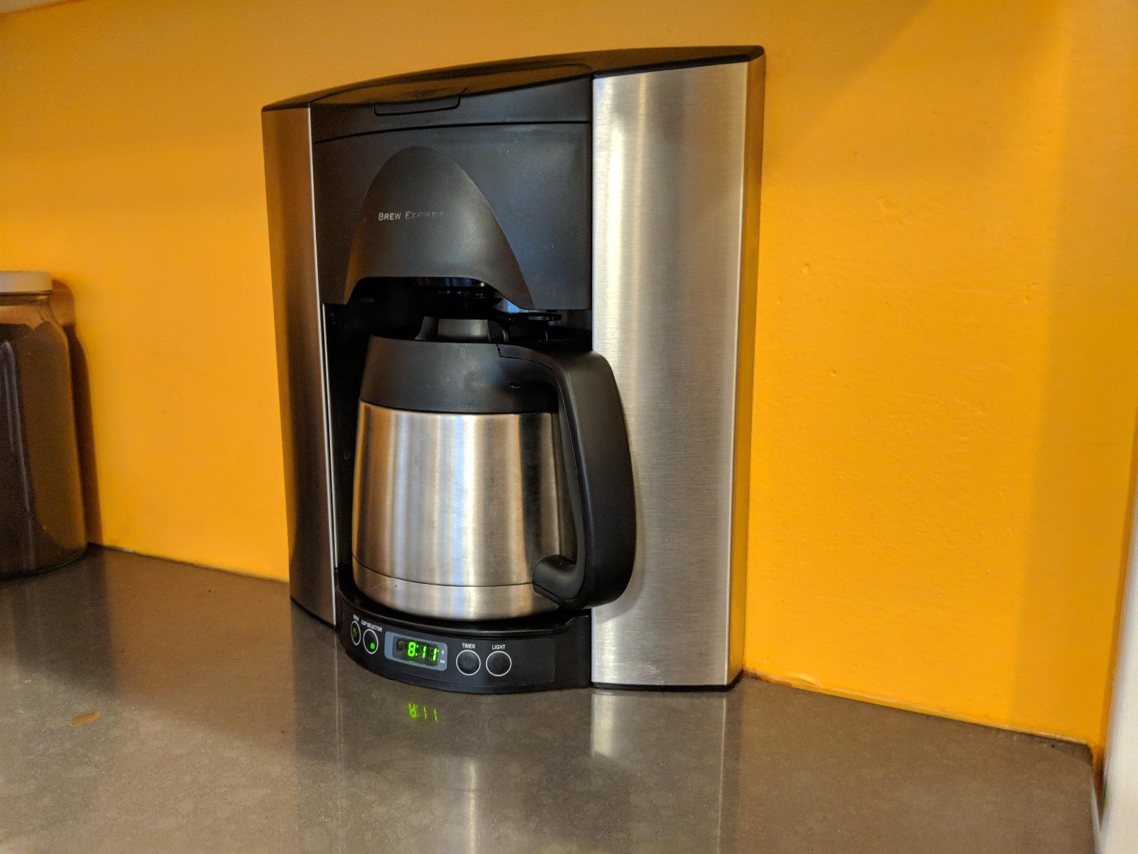 10 CUP BUILT-IN-THE-WALL - SELF FILLING COFFEE SYSTEM customer photo 2