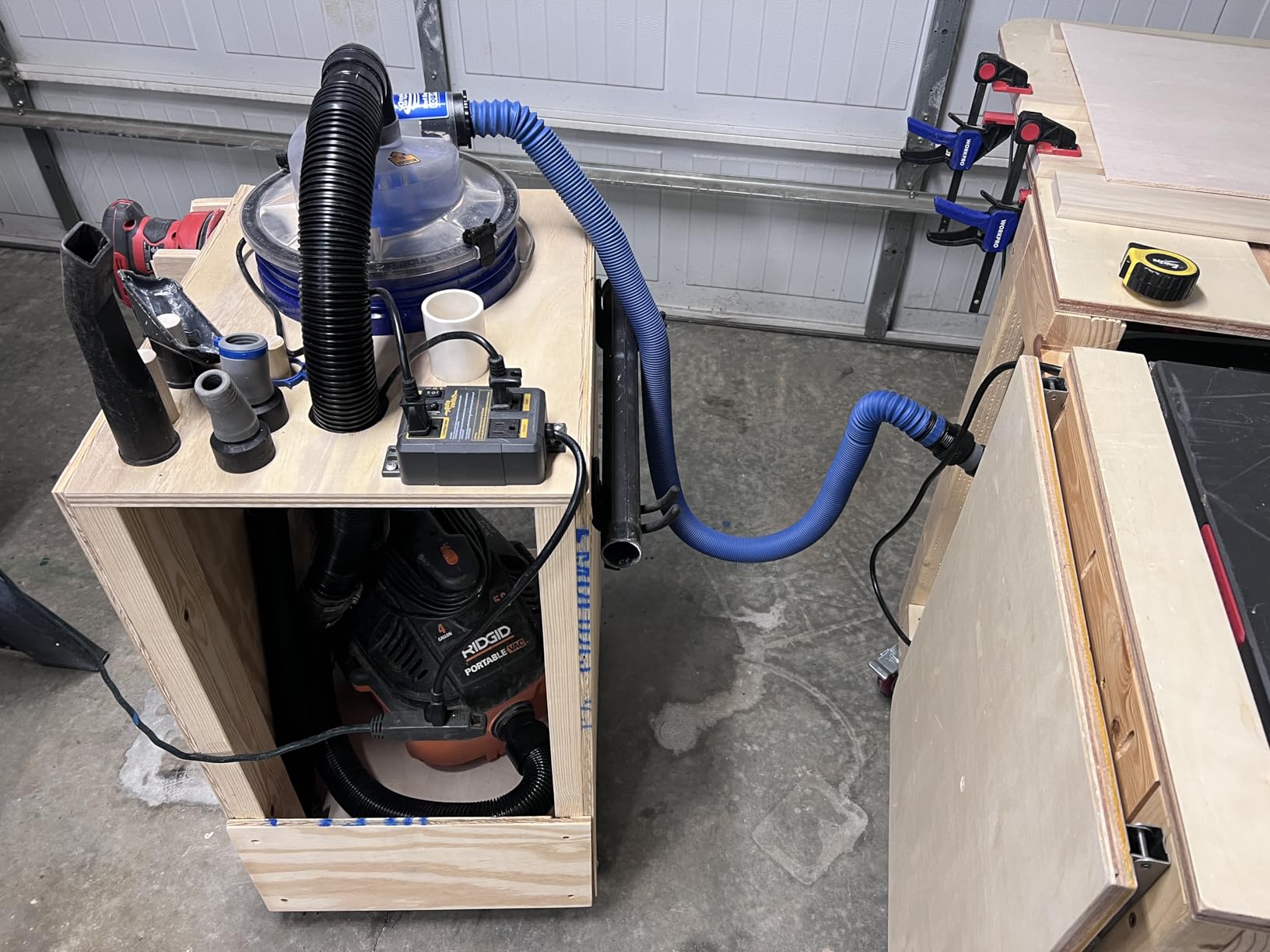 Oneida Air Systems Dust Deputy DIY Anti-Static Retrofit Cyclone Separator for Wet/Dry Shop Vacuums (DD DIY) customer photo 2