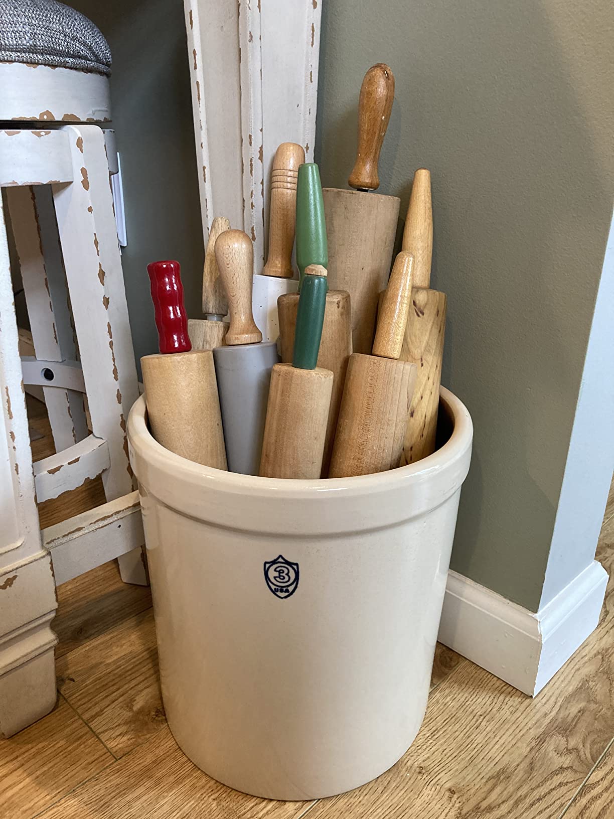 Ohio Stoneware Numbered Pickling and Fermenting Crock 3 Gallon customer photo 2