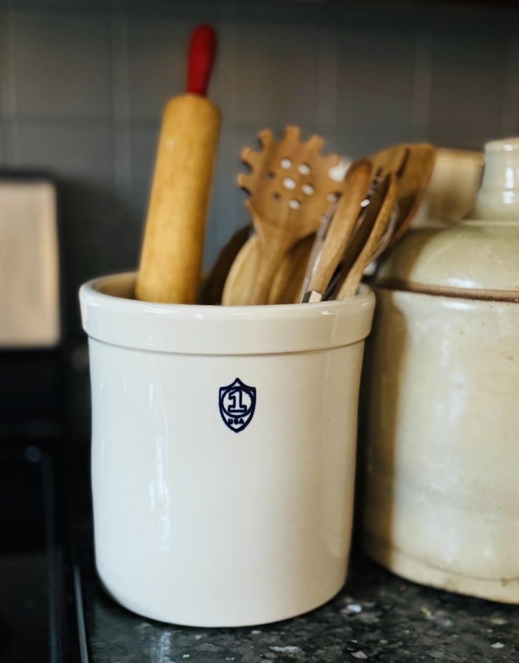 Gardener's Supply Company Ohio Stoneware 1GC Crock 7-3/4