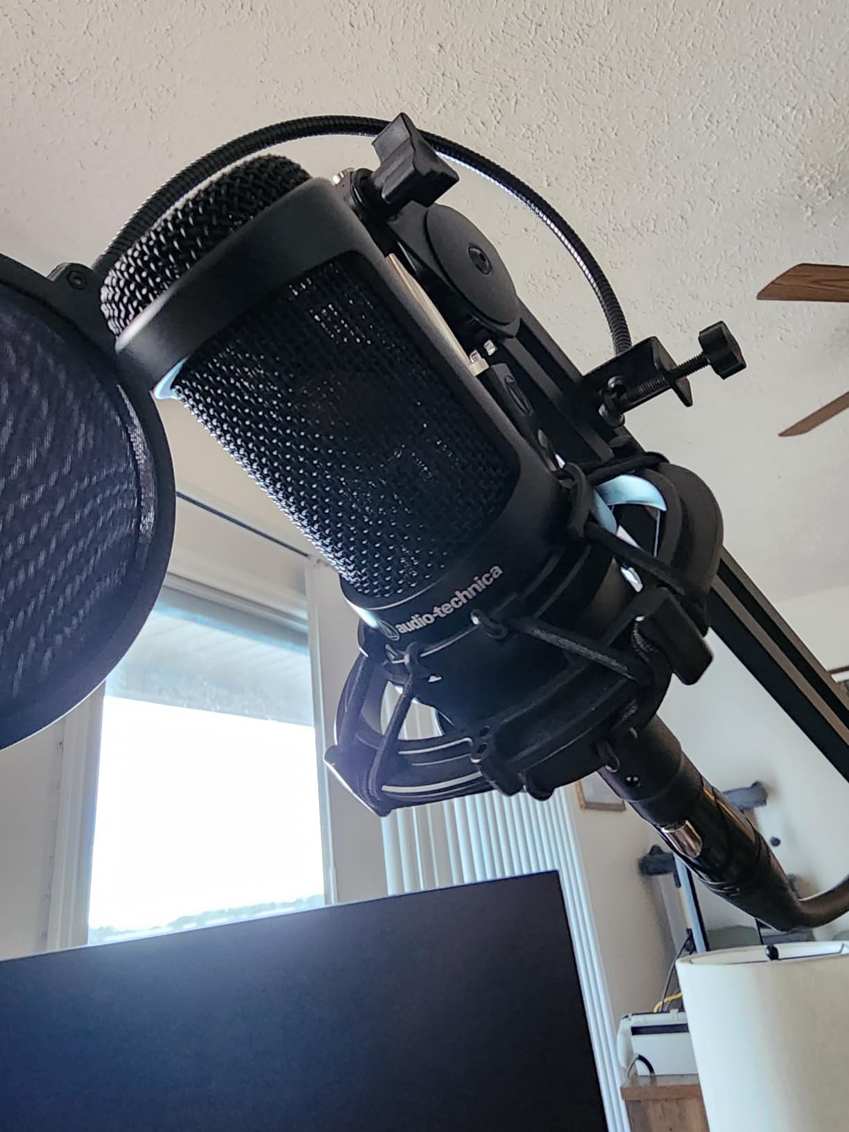 Audio-Technica AT2035 Cardioid Condenser Microphone, Perfect for Studio, Podcasting & Streaming, XLR Output customer photo 1