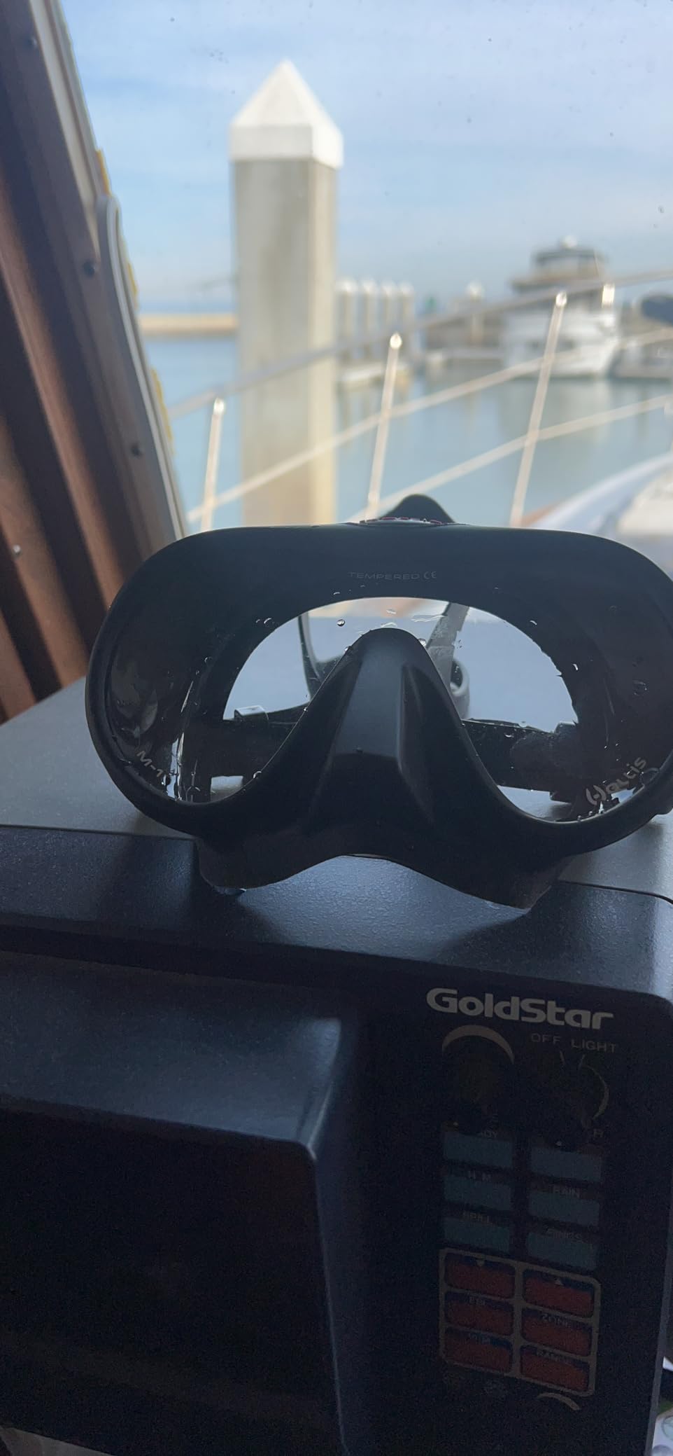 Hollis M1 Frameless Mask customer photo 1