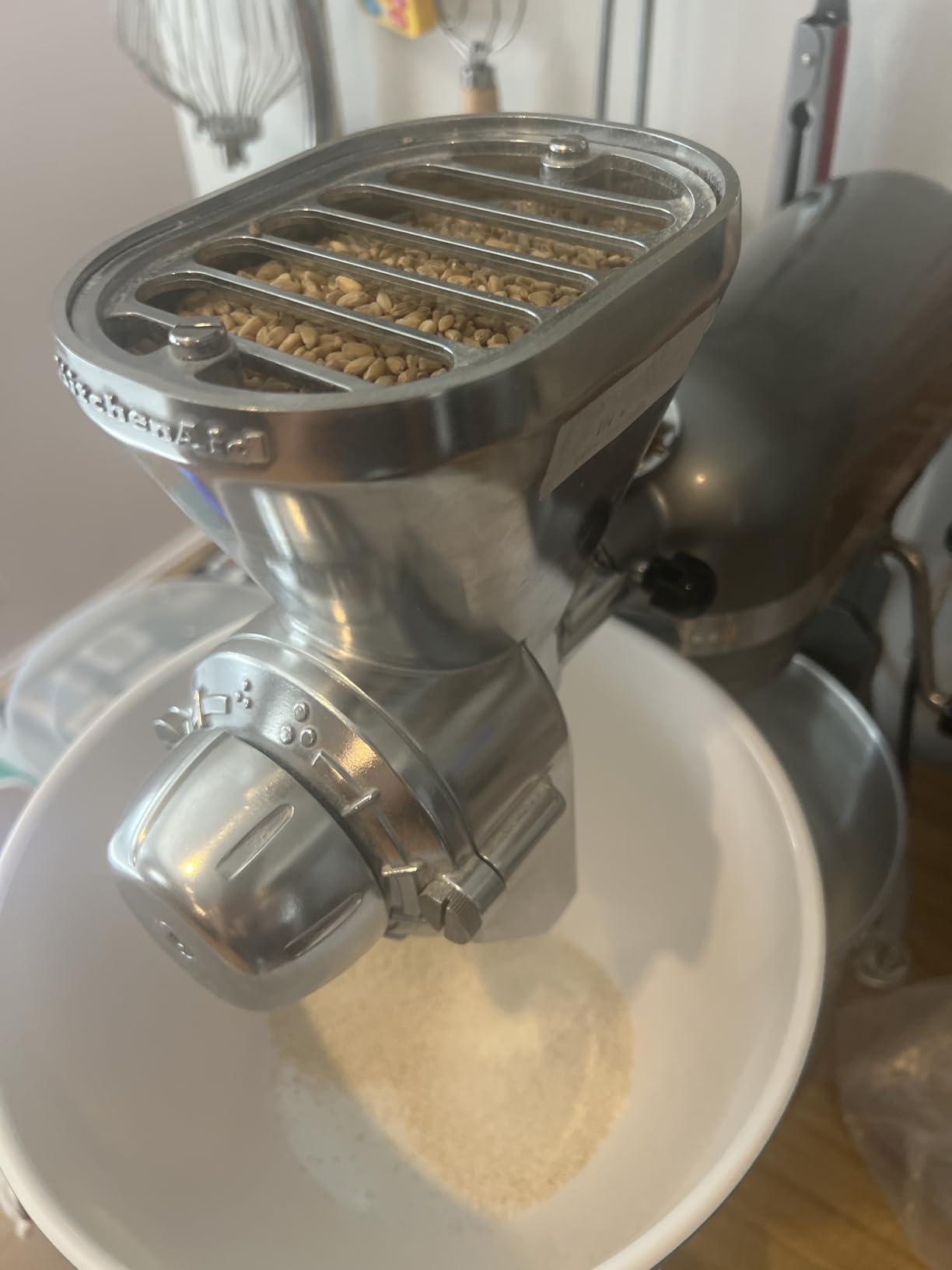 KitchenAid KGM All Metal Grain Mill Attachment customer photo 1
