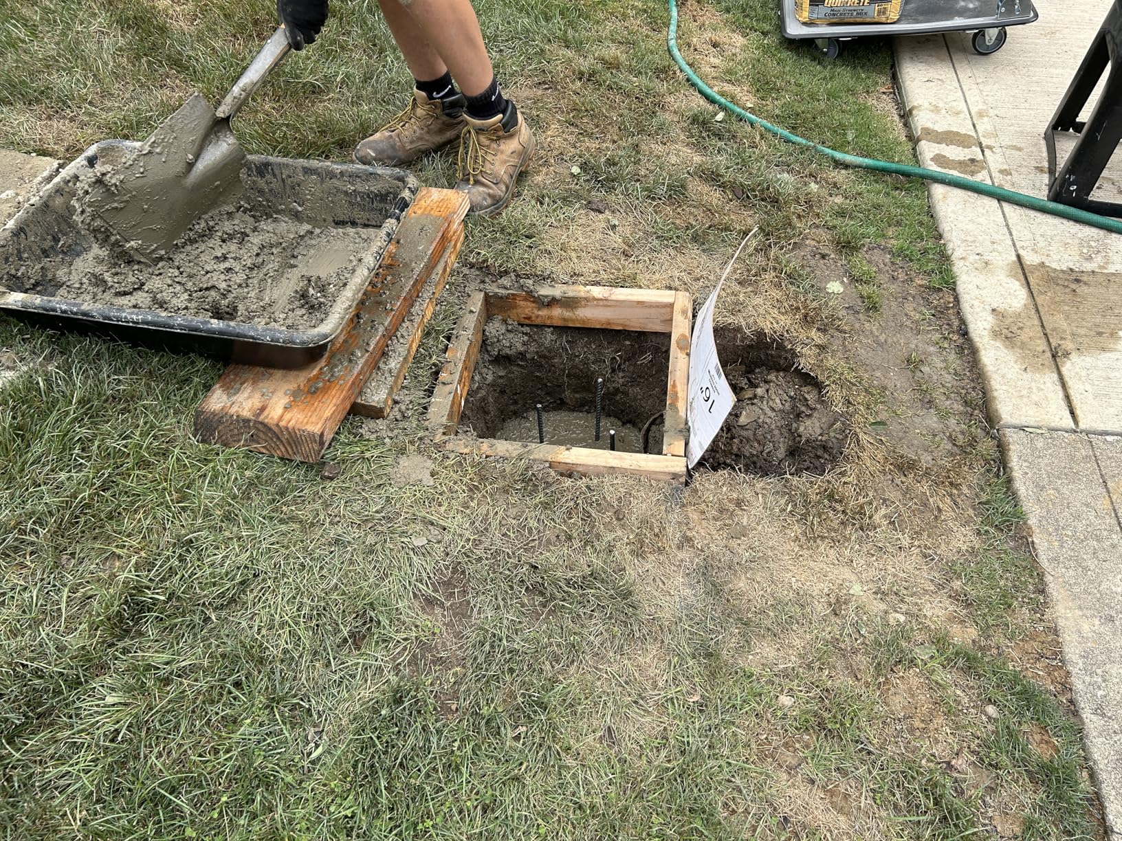 Goalrilla GS54 In Ground Basketball Hoop with Adjustable Height Backboard and Pro-Style, Breakaway Rim customer photo 1