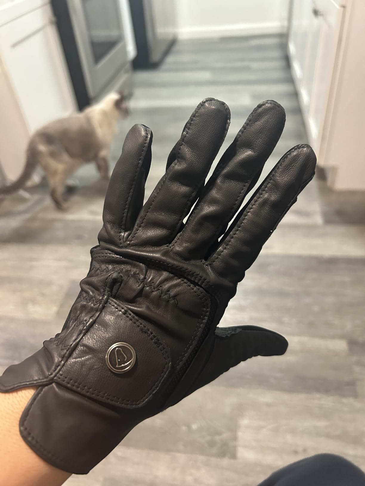 SSG Hybrid Riding Gloves Leather customer photo 1