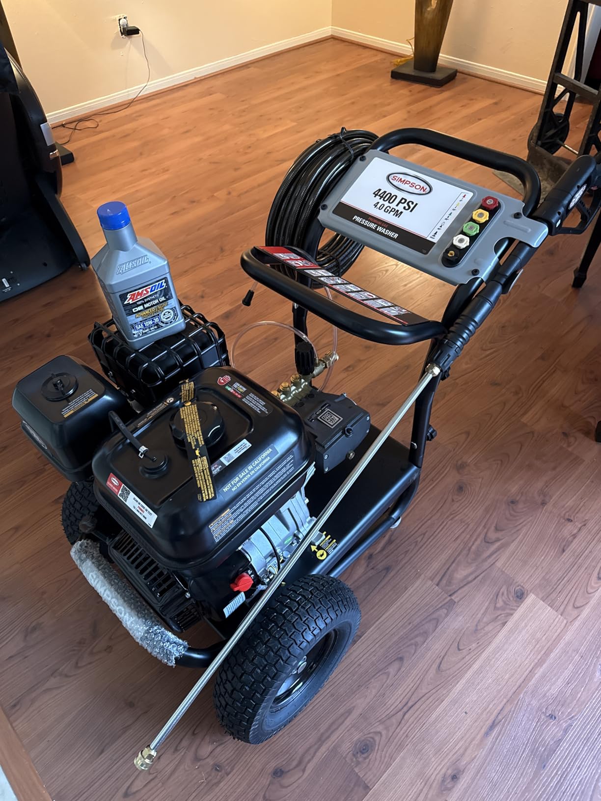 Simpson PS4240 PowerShot Gas Pressure Washer Powered by Honda GX390, 4200 PSI at 4.0 GPM, (49 State) 60456 customer photo 2