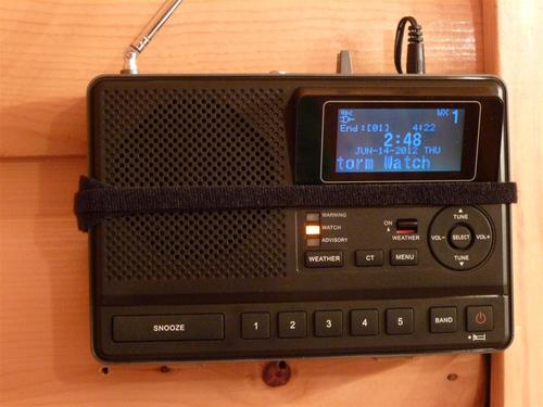 Sangean CL-100 NOAA, S.A.M.E and Public Alert Certified Weather Alert Table-Top Radio with AM/FM-RBDS, and EEPROM Back Up for Preset Stations customer photo 1