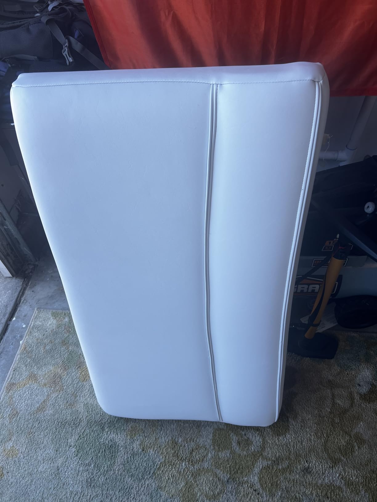 SEM M25083 Carver White Marine Vinyl Coat - 12 oz. customer photo 1