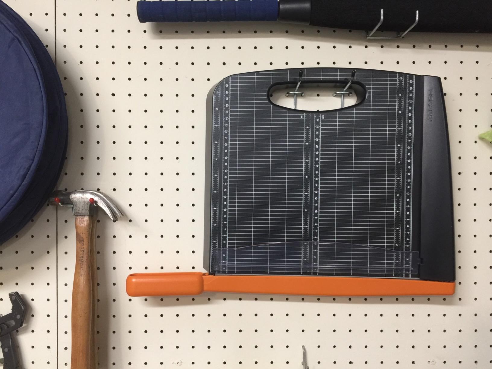 Fiskars Recycled Bypass Guillotine Paper Cutter, 12