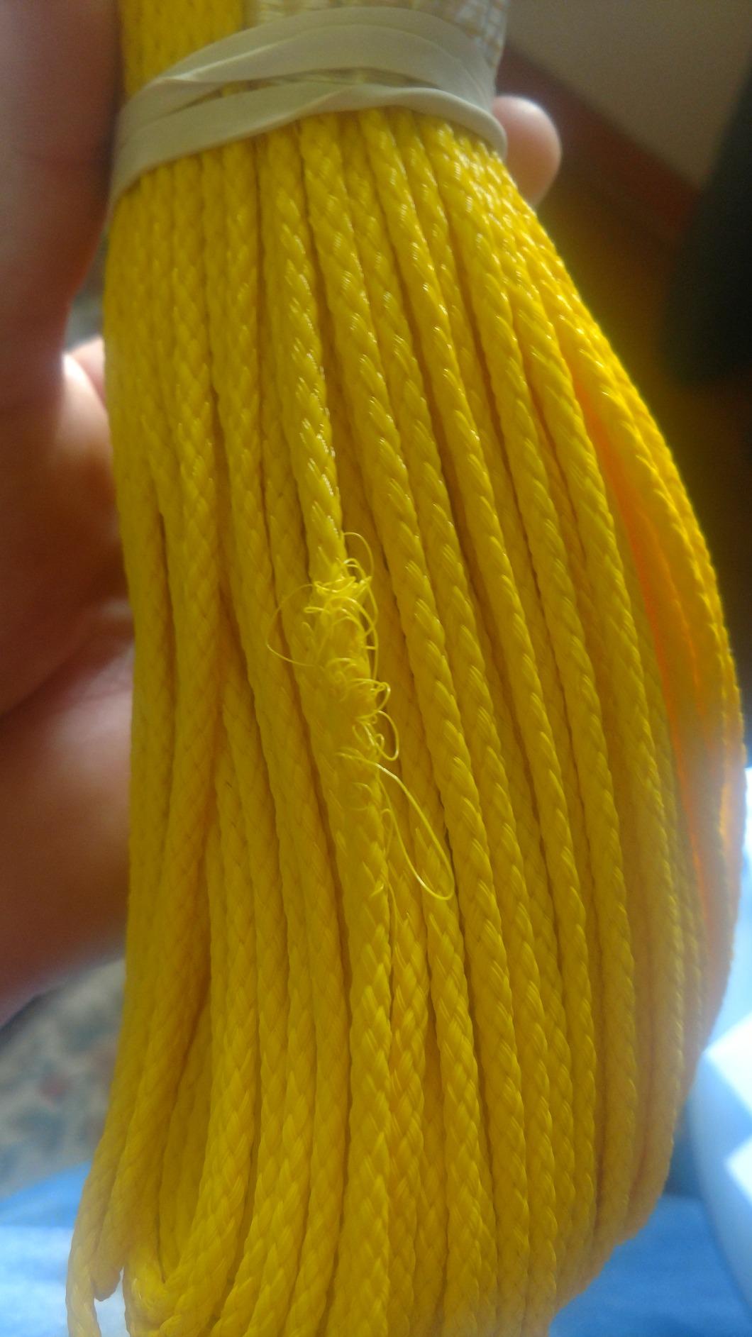 Throw Line and Weighted Throw Bag Kit, 150 ft Polyethylene Tree Climbing Rope 16 oz Throw Weight Set, Handcrafted Arborist Equipment customer photo 2